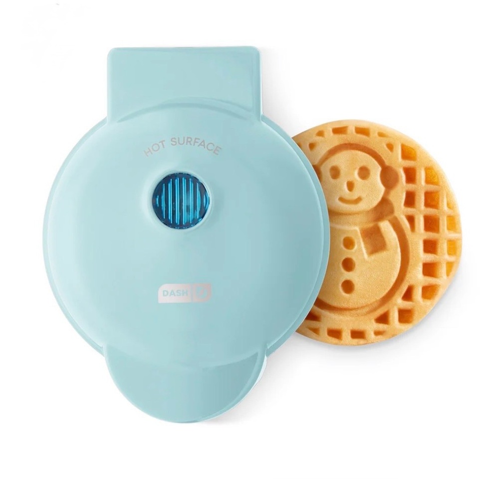 Dash mini waffle maker - snowman (BRAND NEW)